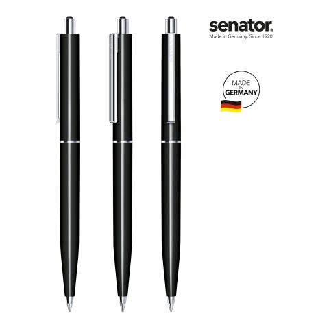 senator Point Polished Druckkugelschreiber schwarz | ohne Werbeanbringung | ohne Werbeanbringung | Nicht verfügbar