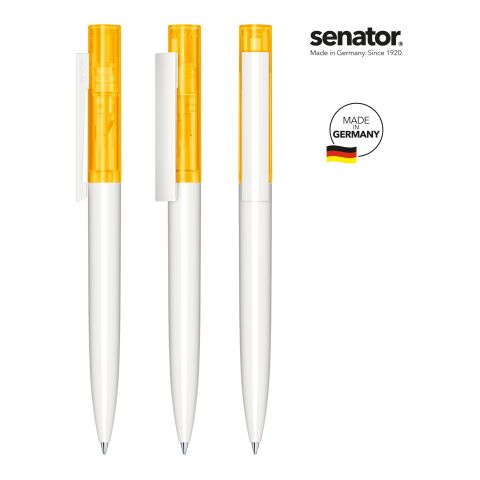 Senator Headliner Clear Drehkugelschreiber weiß-gelb | Nicht verfügbar | ohne Werbeanbringung | Nicht verfügbar | ohne Werbeanbringung | Nicht verfügbar