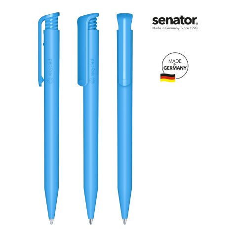 senator® Super Hit Matt Recycled  Druckkugelschreiber blau | Nicht verfügbar | ohne Werbeanbringung | ohne Werbeanbringung