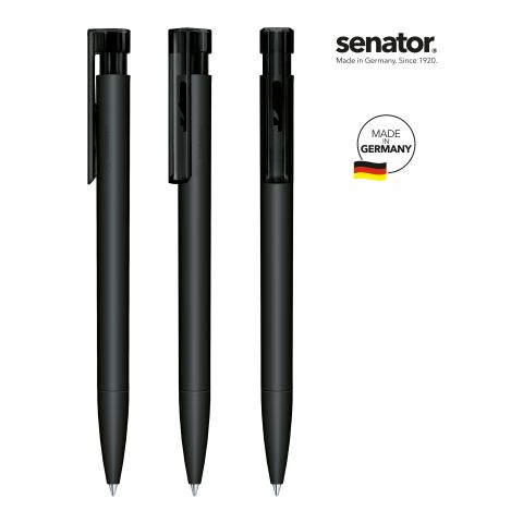 senator Liberty Bio Druckkugelschreiber schwarz | ohne Werbeanbringung | Nicht verfügbar | Nicht verfügbar