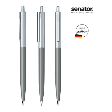senator Point Metal Druckkugelschreiber anthrazit | ohne Werbeanbringung | ohne Werbeanbringung | Nicht verfügbar