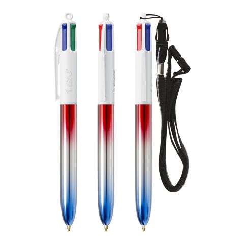 BIC® 4 Colours® Flags Collection mit Lanyard