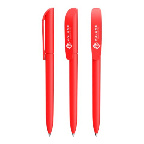 Werbeartikel BIC Super Clip Soft – rot – mit Logo bedruckt