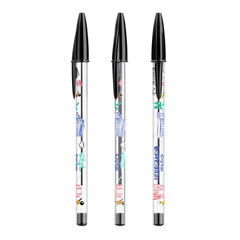 BIC® Cristal® Expression Schwarz | Nicht verfügbar | ohne Werbeanbringung | Nicht verfügbar | Nicht verfügbar