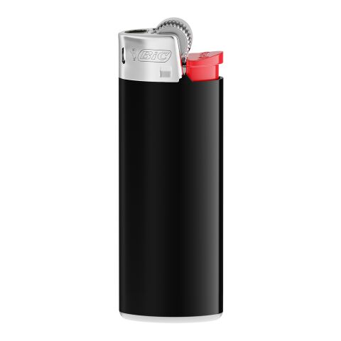 BIC® J25 Standard Feuerzeug Schwarz-Weiß-Rot-hellgrau | ohne Werbeanbringung | Nicht verfügbar | Nicht verfügbar