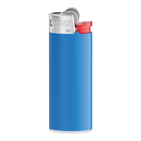 BIC® J25 Standard Feuerzeug mittelblau-Weiß-Rot-hellgrau | ohne Werbeanbringung | Nicht verfügbar | Nicht verfügbar