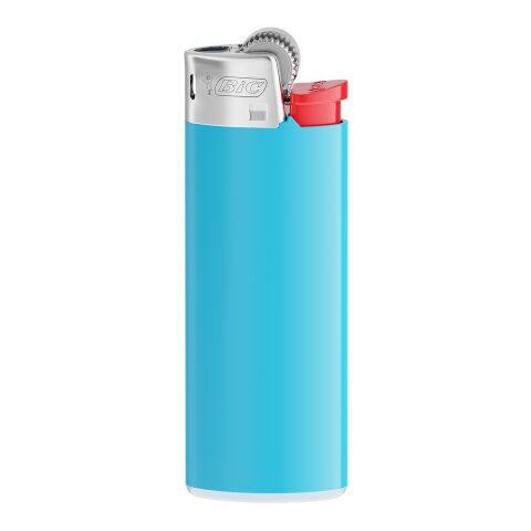BIC® J25 Standard Feuerzeug Hellblau-Weiß-Rot-hellgrau | ohne Werbeanbringung | Nicht verfügbar | Nicht verfügbar