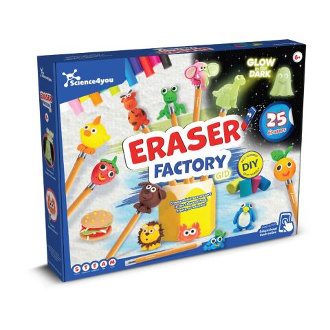 RUBBER FACTORY. Gummifabrik ideal für Kinder Weiss | ohne Werbeanbringung | Nicht verfügbar | Nicht verfügbar | Nicht verfügbar