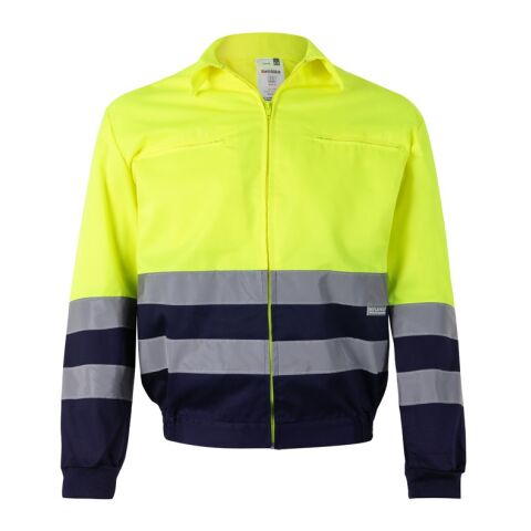 VL NEPTUNE LARGE. Zweifarbige Twill-Jacke (210g/m²) aus Polyester (80%) und Baumwolle (20%)