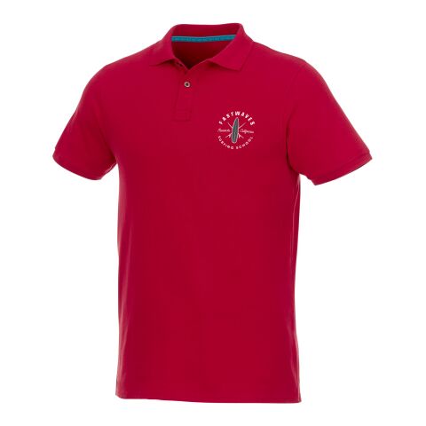 Beryl Herren GOTS Poloshirt Standard | rot | 3XL | ohne Werbeanbringung | Nicht verfügbar | Nicht verfügbar | Nicht verfügbar