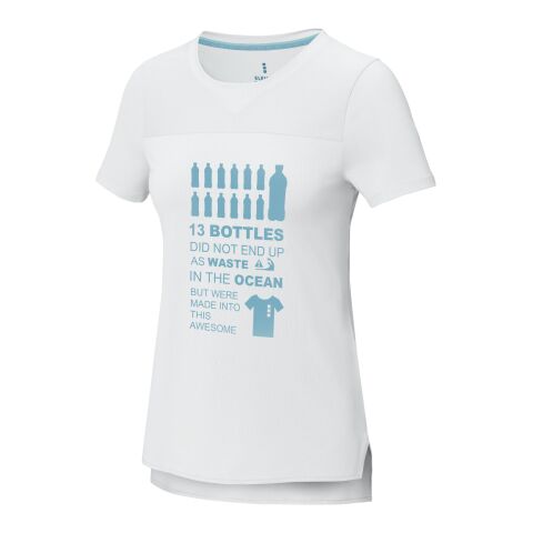 Borax Cool Fit T-Shirt aus recyceltem  GRS Material für Damen Standard | weiß | M | ohne Werbeanbringung | Nicht verfügbar | Nicht verfügbar | Nicht verfügbar