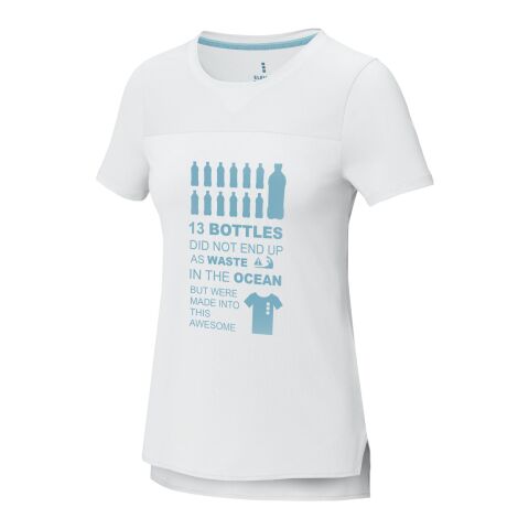 Borax Cool Fit T-Shirt aus recyceltem GRS Material für Damen Standard | weiss | M | ohne Werbeanbringung | Nicht verfügbar | Nicht verfügbar | Nicht verfügbar