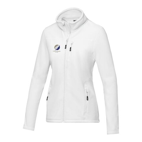 Amber GRS recycelte Fleecejacke für Damen Standard | weiss | 2XL | ohne Werbeanbringung | Nicht verfügbar | Nicht verfügbar | Nicht verfügbar