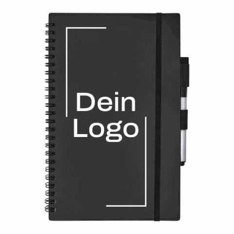 Pebbles A5 Notizbuch, wiederverwendbar