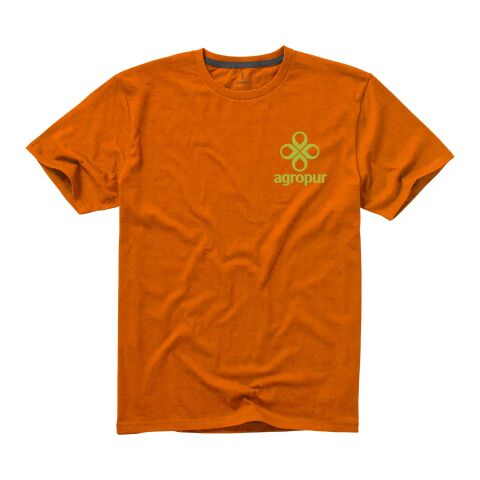 Werbeartikel Nanaimo T Shirt – orange – XXL – mit Logo bedruckt