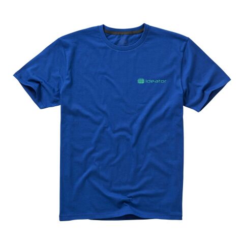 Werbeartikel Nanaimo T Shirt – blau – XS – mit Logo bedruckt