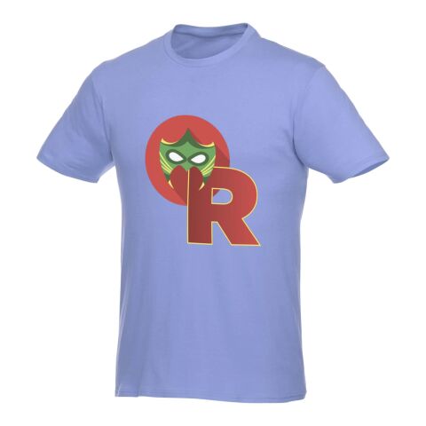 Werbeartikel Heros T-Shirt für Herren – hellblau – S – mit Logo bedruckt