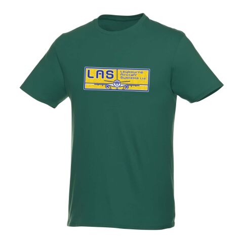 Werbeartikel Heros T-Shirt für Herren – waldgrün – XXS – mit Logo bedruckt