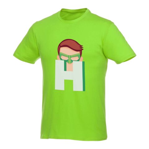 Werbeartikel Heros T-Shirt für Herren – apfelgrün – S – mit Logo bedruckt