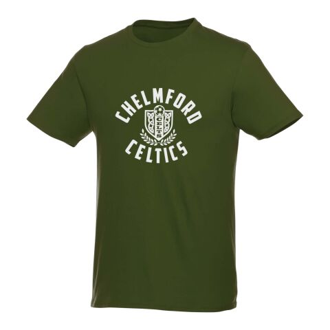 Werbeartikel Heros T-Shirt für Herren – armeegrün – XS – mit Logo bedruckt