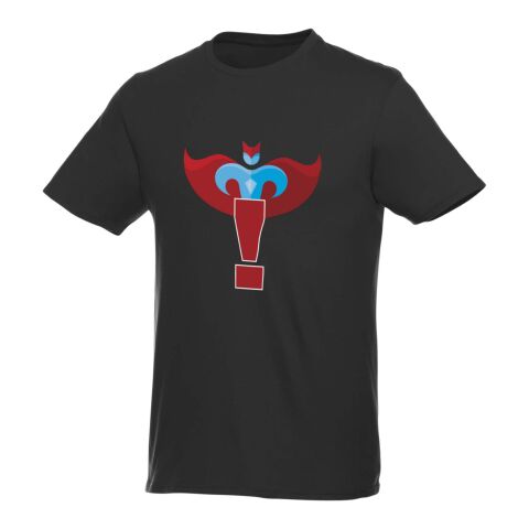 Werbeartikel Heros T-Shirt für Herren – schwarz – XL – mit Logo bedruckt