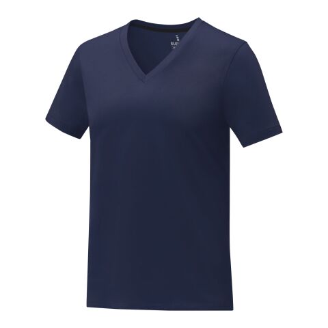 Somoto T-Shirt mit V-Ausschnitt für Damen Standard | marineblau | XL | ohne Werbeanbringung | Nicht verfügbar | Nicht verfügbar | Nicht verfügbar