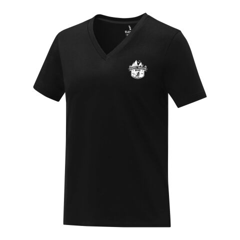 Somoto T-Shirt mit V-Ausschnitt für Damen Standard | schwarz | L | ohne Werbeanbringung | Nicht verfügbar | Nicht verfügbar | Nicht verfügbar