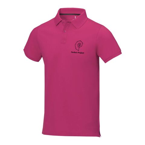 Teamkleidung Poloshirt Calgary – magenta – mit hochwertigem Stick 48h Express-Druck Gr. XS