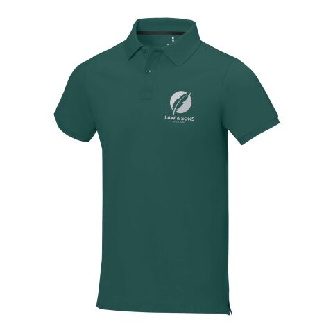Werbeartikel Calgary Poloshirt – forest green2 – 3XL – mit Logo bedruckt