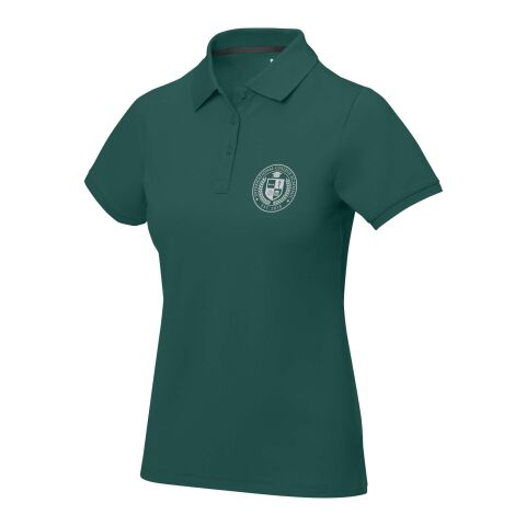 Werbeartikel Calgary Damen Poloshirt – forest green2 – XS – mit Logo bedruckt