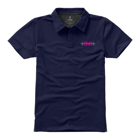 Werbeartikel Markham Damen Poloshirt – navy – XXL – mit Logo bedruckt
