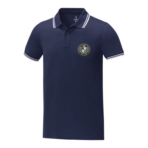 Amarago Polo mit abgesetztem Rand für Herren Standard | navy | XS | ohne Werbeanbringung | Nicht verfügbar | Nicht verfügbar | Nicht verfügbar