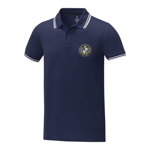 Amarago Polo mit abgesetztem Rand für Herren Standard | marineblau | 3XL | ohne Werbeanbringung | Nicht verfügbar | Nicht verfügbar | Nicht verfügbar