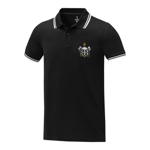 Amarago Polo mit abgesetztem Rand für Herren Standard | schwarz | 3XL | ohne Werbeanbringung | Nicht verfügbar | Nicht verfügbar | Nicht verfügbar
