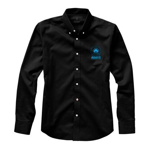 Werbeartikel Vaillant Langarmshirt – schwarz – L – mit Logo bedruckt