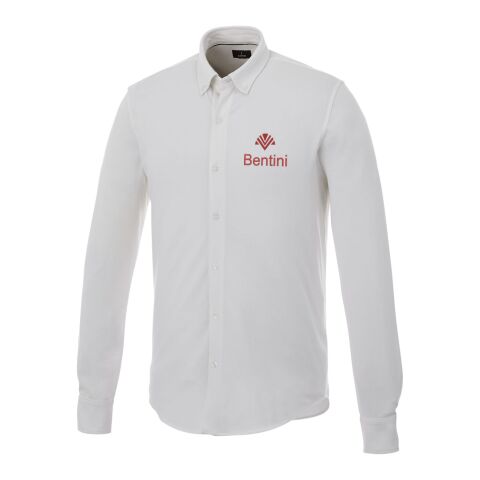 Bigelow langärmliges Hemd Standard | weiß | M | ohne Werbeanbringung | Nicht verfügbar | Nicht verfügbar | Nicht verfügbar