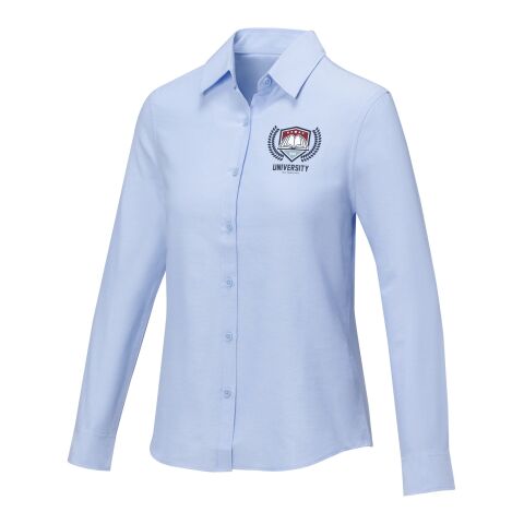 Pollux Damen Shirt mit langen Ärmeln Standard | hellblau | XS | ohne Werbeanbringung | Nicht verfügbar | Nicht verfügbar | Nicht verfügbar