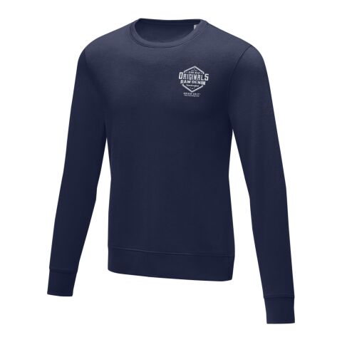 Zenon Sweater mit Rundhalsausschnitt für Herren Standard | marineblau | L | ohne Werbeanbringung | Nicht verfügbar | Nicht verfügbar | Nicht verfügbar