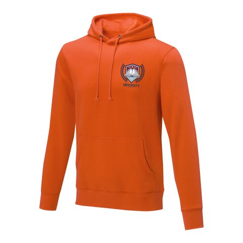 Werbeartikel Charon Herren Kapuzenpullover – orange – XL – mit Logo bedruckt
