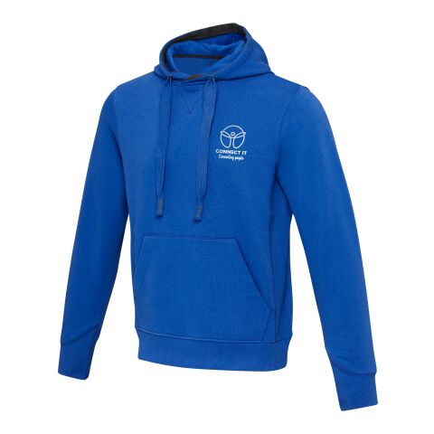 Werbeartikel Laguna Unisex Hoodie – blau – 3XL – mit Logo bedruckt
