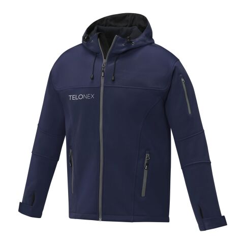 Werbeartikel Match Softshelljacke für Herren | navy | mit Logo bedrucken