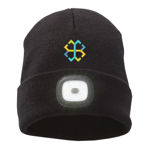 Mighty LED knit beanie, Black schwarz | ohne Werbeanbringung | Nicht verfügbar | Nicht verfügbar | Nicht verfügbar