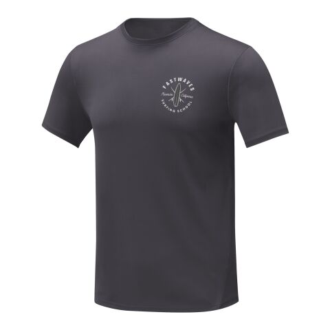 48h Express-Druck Werbeartikel Kratos Cool Fit T-Shirt für Herren – storm grey – L – mit Logo bedruckt
