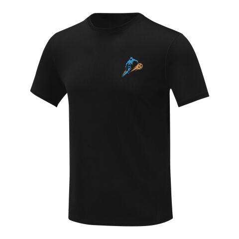 Werbeartikel Kratos Cool Fit T-Shirt für Herren – schwarz – L – mit Logo bedruckt