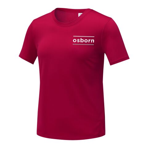 Werbeartikel Kratos Cool Fit T-Shirt für Damen – rot – 4XL – mit Logo bedruckt
