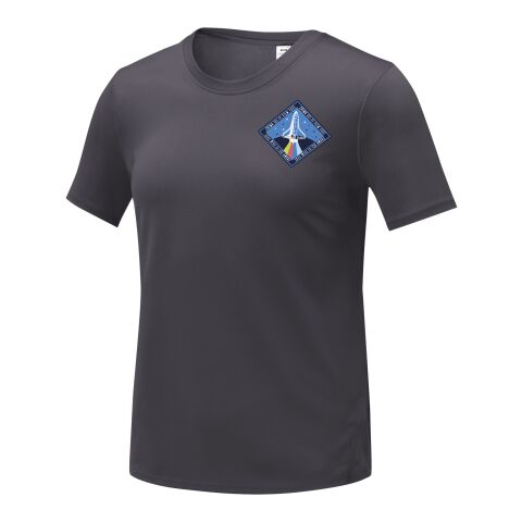 Werbeartikel Kratos Cool Fit T-Shirt für Damen – storm grey – XS – mit Logo bedruckt
