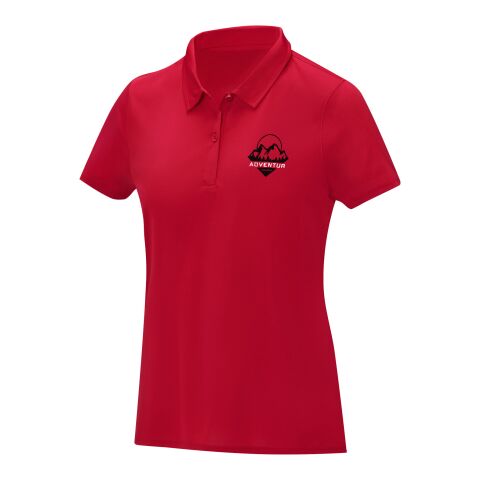 Werbeartikel Deimos Poloshirt cool fit mit Kurzärmeln für Damen – rot