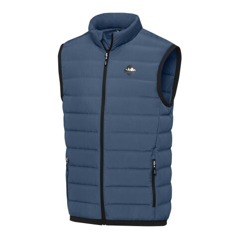 Werbeartikel Caltha Daunen Bodywarmer für Herren – hale blue – XXL – mit Logo bedruckt