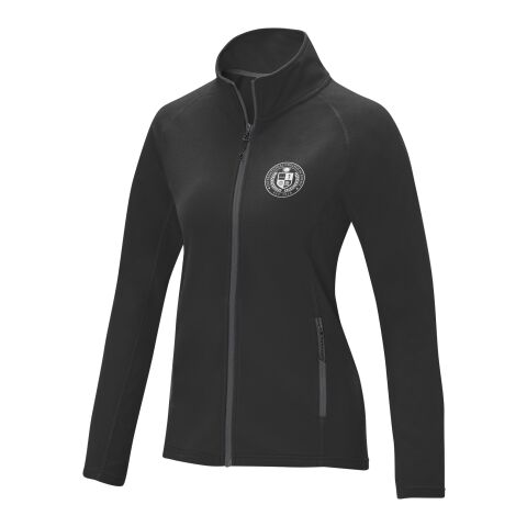 Werbeartikel Zelus Fleecejacke für Damen – schwarz
