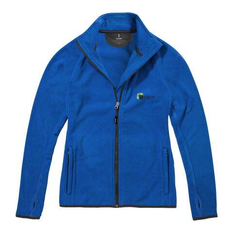 Arbeitskleidung Brossard Damen Fleecejacke – blau – bestickt 48h Express-Druck Gr. S